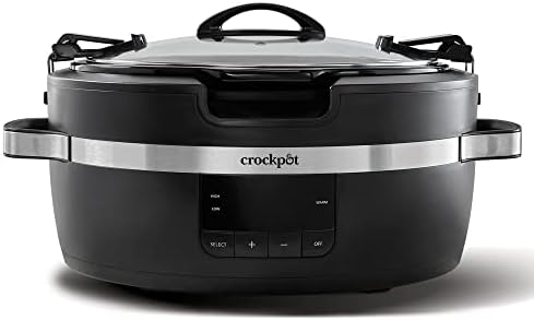 Crock-Pot Thermoshield 6 Quart Slow Cooker with Carry Handles AOTURJ