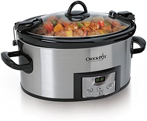 Crock-Pot Cook & Carry 6 Quart Programmable Slow Cooker UYKOEC